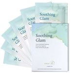YOUNGME Soothing Glam Facial Sheet Mask 6 Sheets UV IR Thermal Soothing High Moisturizing Dermatology Laser Ampoule _ Made in Korea